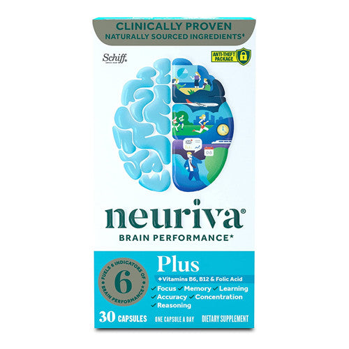 Schiff Neuriva Brain Performance Capsules, 30 Ea